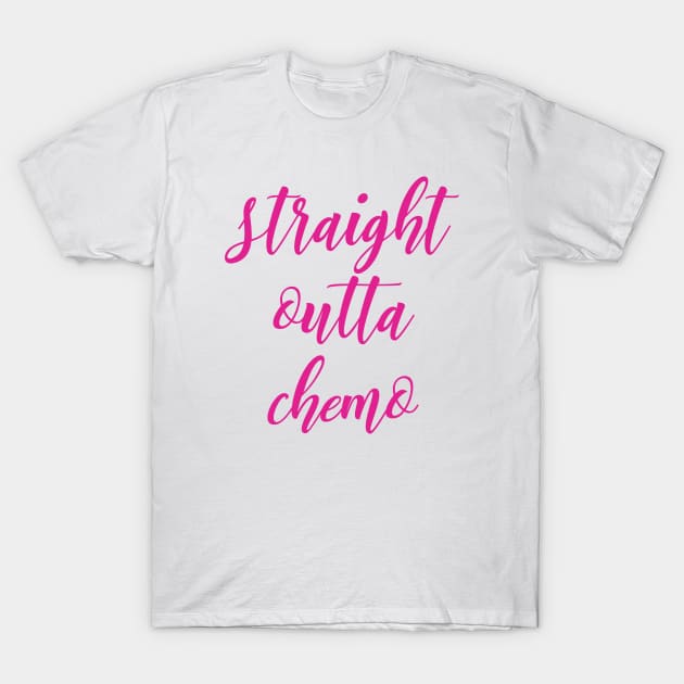 Straight Outta Chemo T-Shirt by Litho